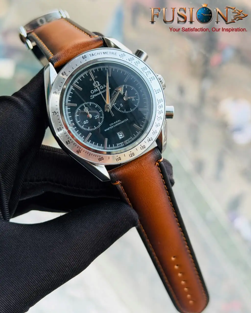 Omega SeaMaster '57 Co-Axial Belt Watch || AA Grade Inspired Version