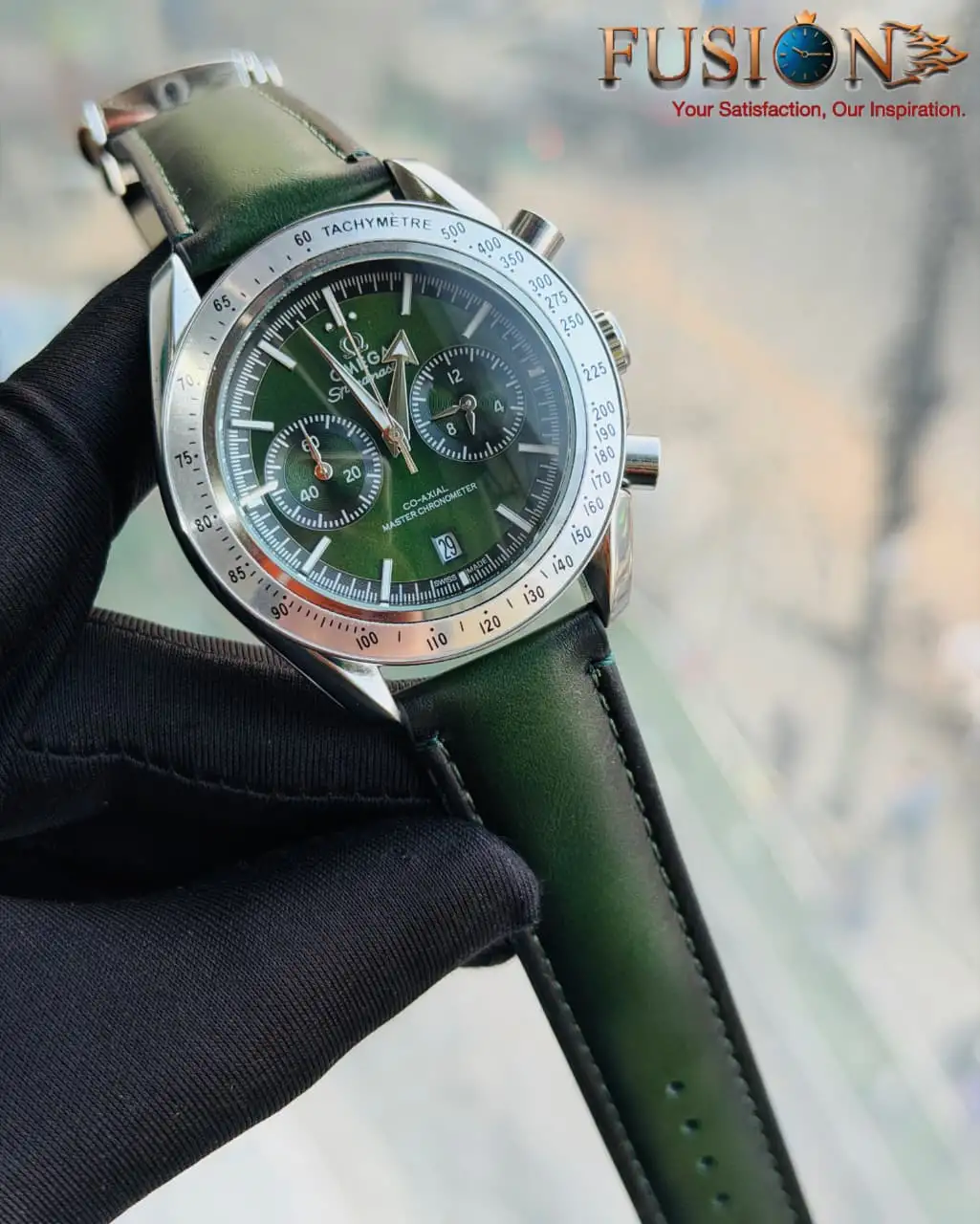 Omega SeaMaster '57 Co-Axial Belt Watch || AA Grade Inspired Version