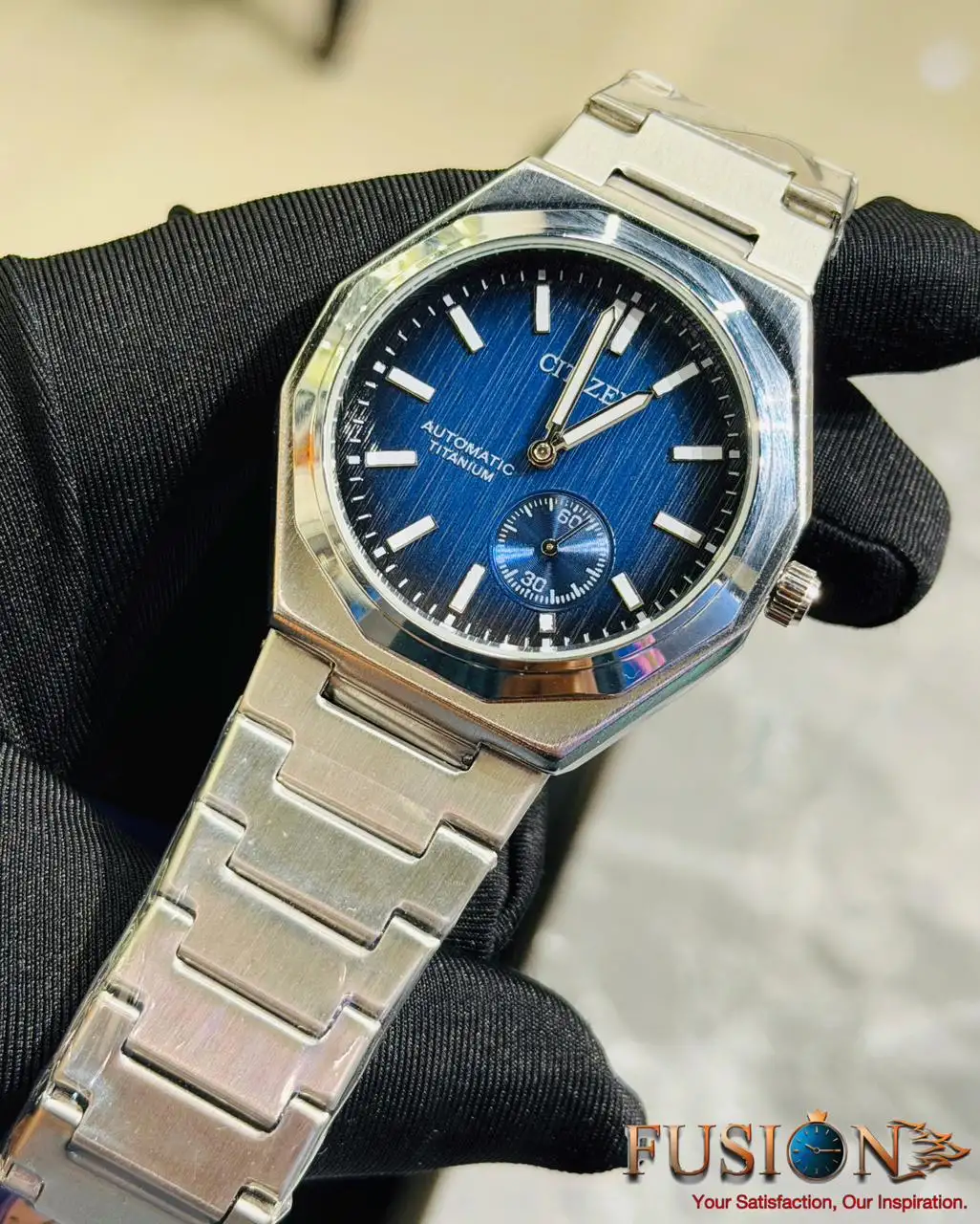 CITIZEN Zenshin Super Automatic Watch Blue Shade|| Semi AAA Grade Inspired Watch